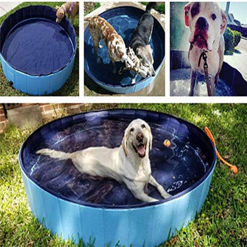 Fetchic Pool Dog Swimming Pool Foldable Large Dog Bath Supplies