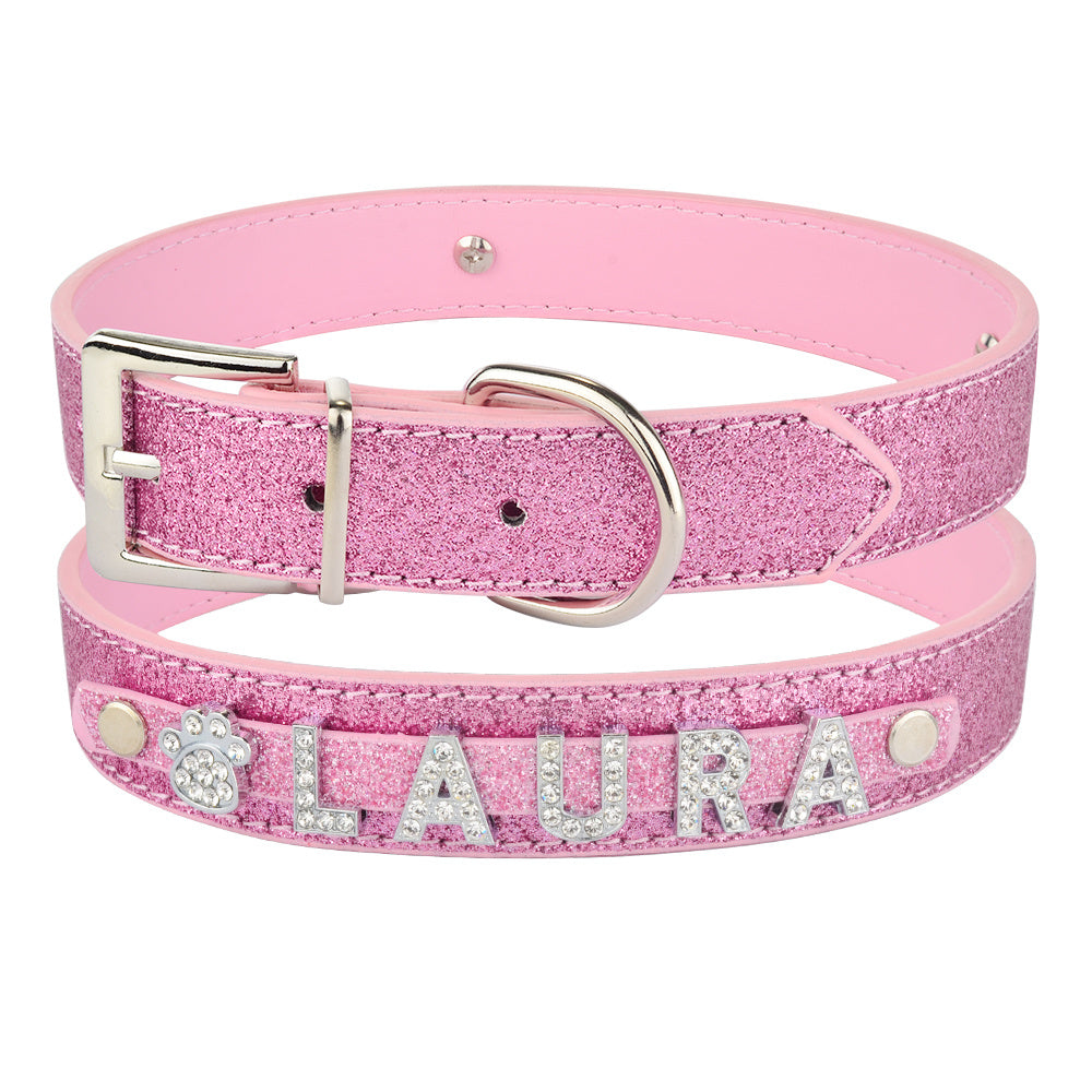 DIY Alphabet Dog Name Fetchic Collar Wear